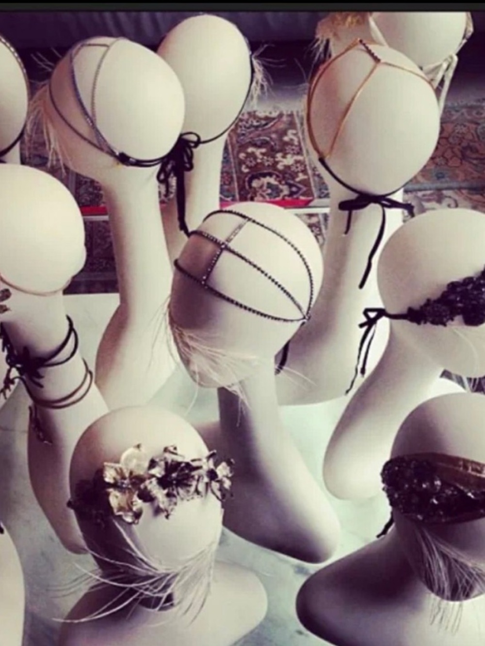 Colette Malouf Starburst Headstrap‎ #coachella